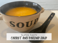 Super Tasty carrot and parsnip soup