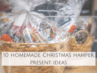 Ten homemade Christmas hamper present ideas