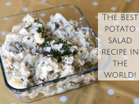 The Best Potato Salad Recipe in the World (not even exaggerating)....