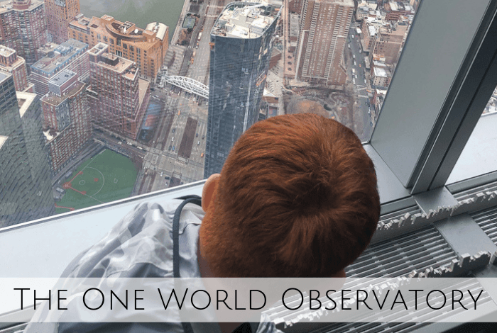 The One World Observatory - view from the 100th floor.