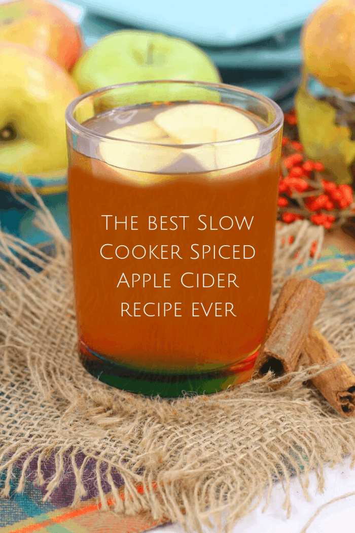 Slow Cooker Spiced Apple Cider (Non Alcoholic).... The Diary of a
