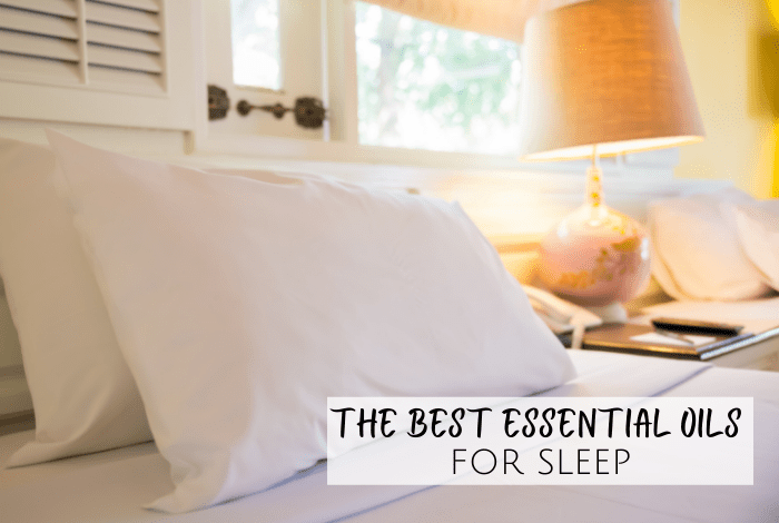 The best essential oils for sleep...