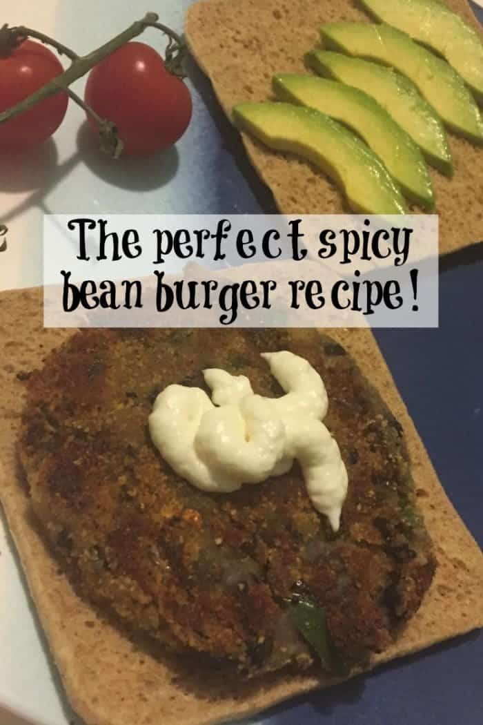The perfect spicy bean burger recipe!