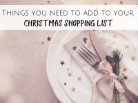 Things you need to add to your Christmas shopping list