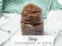Spicy Gingerbread Lip Scrub