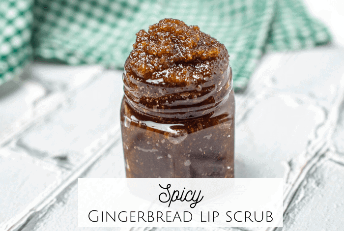 Gingerbread lip scrub
