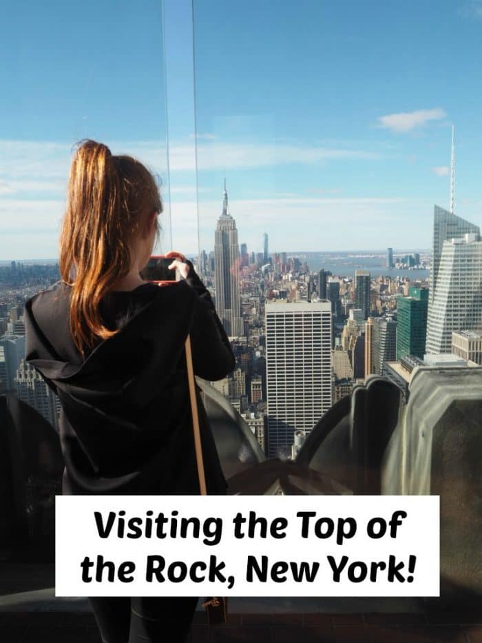 Visiting the Top of the Rock, New York!
