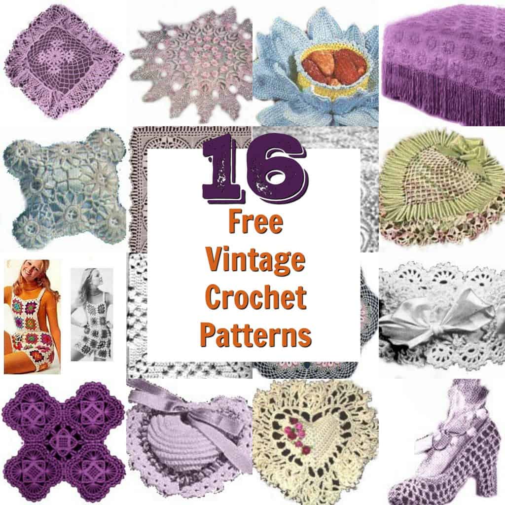 Free vintage crochet patterns