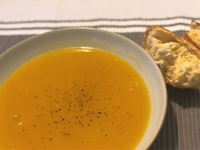Butternut squash and Ginger soup