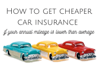 How to get cheaper car insurance if your mileage is low....