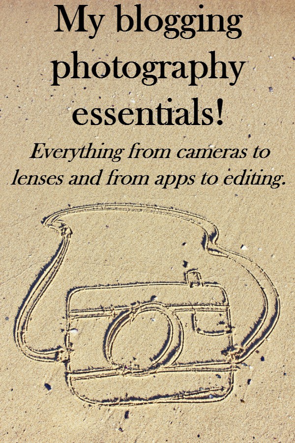 my blogging photography essentials - Everything from cameras to lenses and from apps to editing.